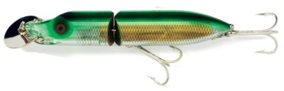 HI-LO Jointed Sinking 90mm color TRANS G/GRN