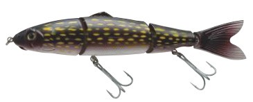 Effzett Giant Swimbait 4-Jointed color pike