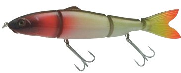 Effzett Giant Swimbait 4-Jointed color red head