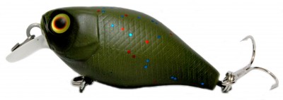 Chubby color matt glitter olive