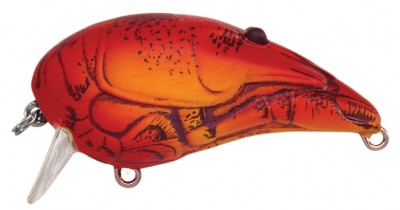 Crawfish color orange red