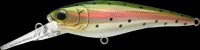 Bevy Shad 75 color laser rainbow trout