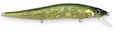 Vision 110 color mossback golden shad ob