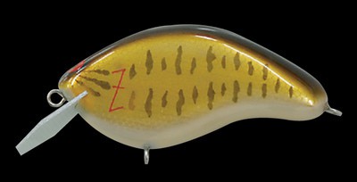 Z-Crank Flatside color small mouth bass
