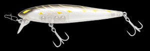 Laydown Minnow Wake color 154