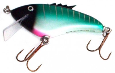 Quiver Critter Jr color Foil Slashed Shad