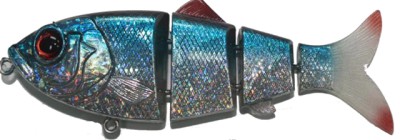 Revolution Shad color Blue Back Herring