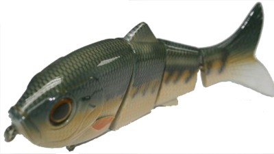 Revolution Shad color Metallic Largemouth Bass
