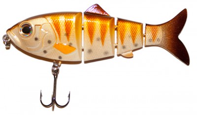 Revolution Shad color Yellow Perch