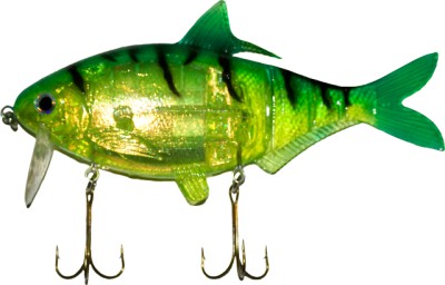 Shad Clone color Yellow Firetiger