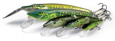 Pike Deep Runner Jointed color 