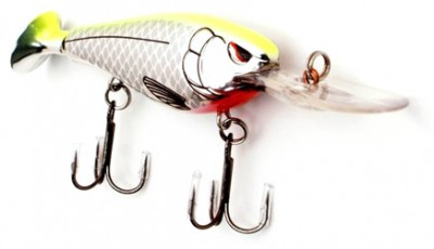 Madeye Shad25 color Hot flash