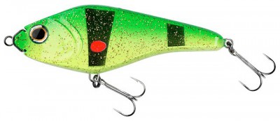 The Rapper color Chartreuse Glitter Shad