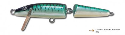 Classic Jointed Minnow color 312