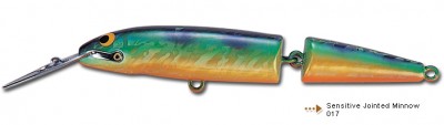 Sensitive Jointed Minnow color 017