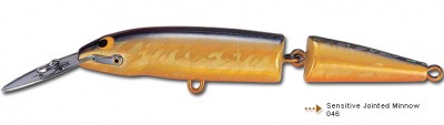 Sensitive Jointed Minnow color 046
