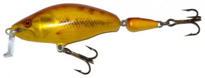 Shallow Runner Jointed 6 color BASS-GOLD