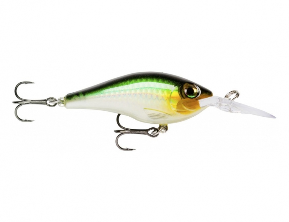 MaxRap Fat Shad color Flake green