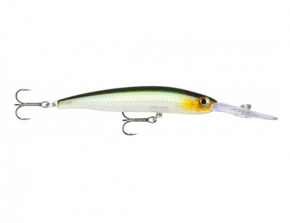 MaxRap Fat Minnow color Flake Green
