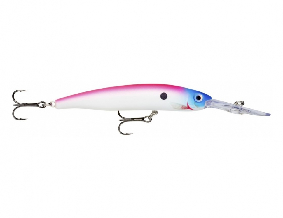 MaxRap Fat Minnow color Pearl Blue Pink UV