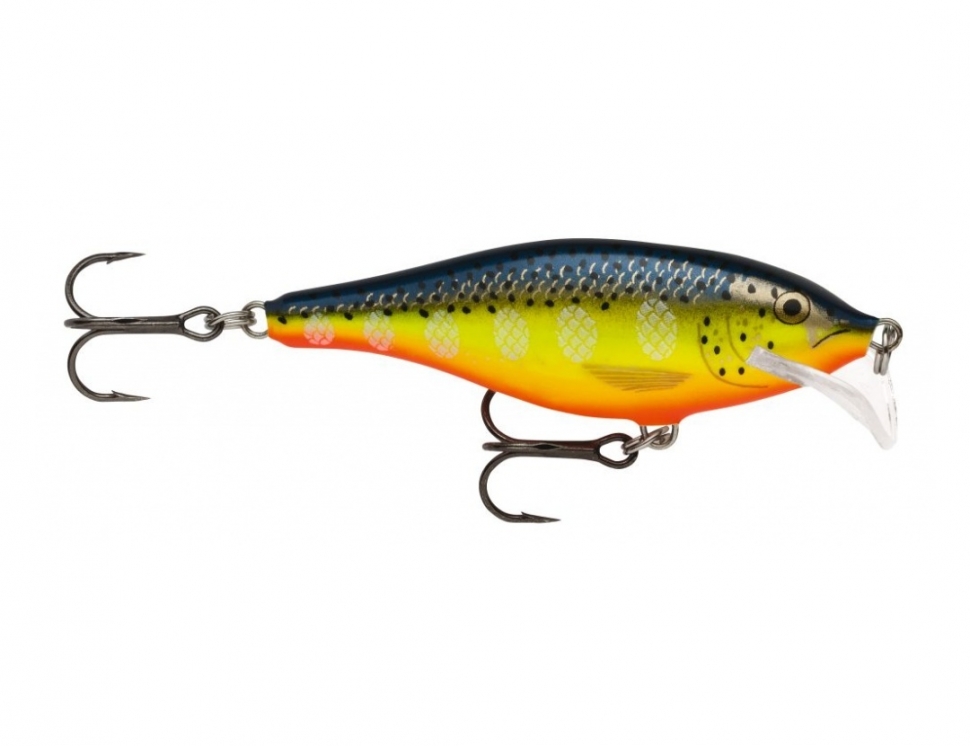 Scatter Rap Shad color Hot Steel